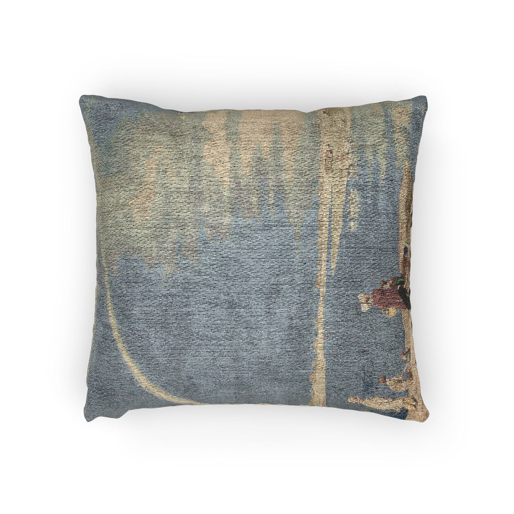 William Turner - An April Shower A View from Binsey Ferry Near Oxford, Looking Towards Port Meadow and Godstow | Woven Pillow