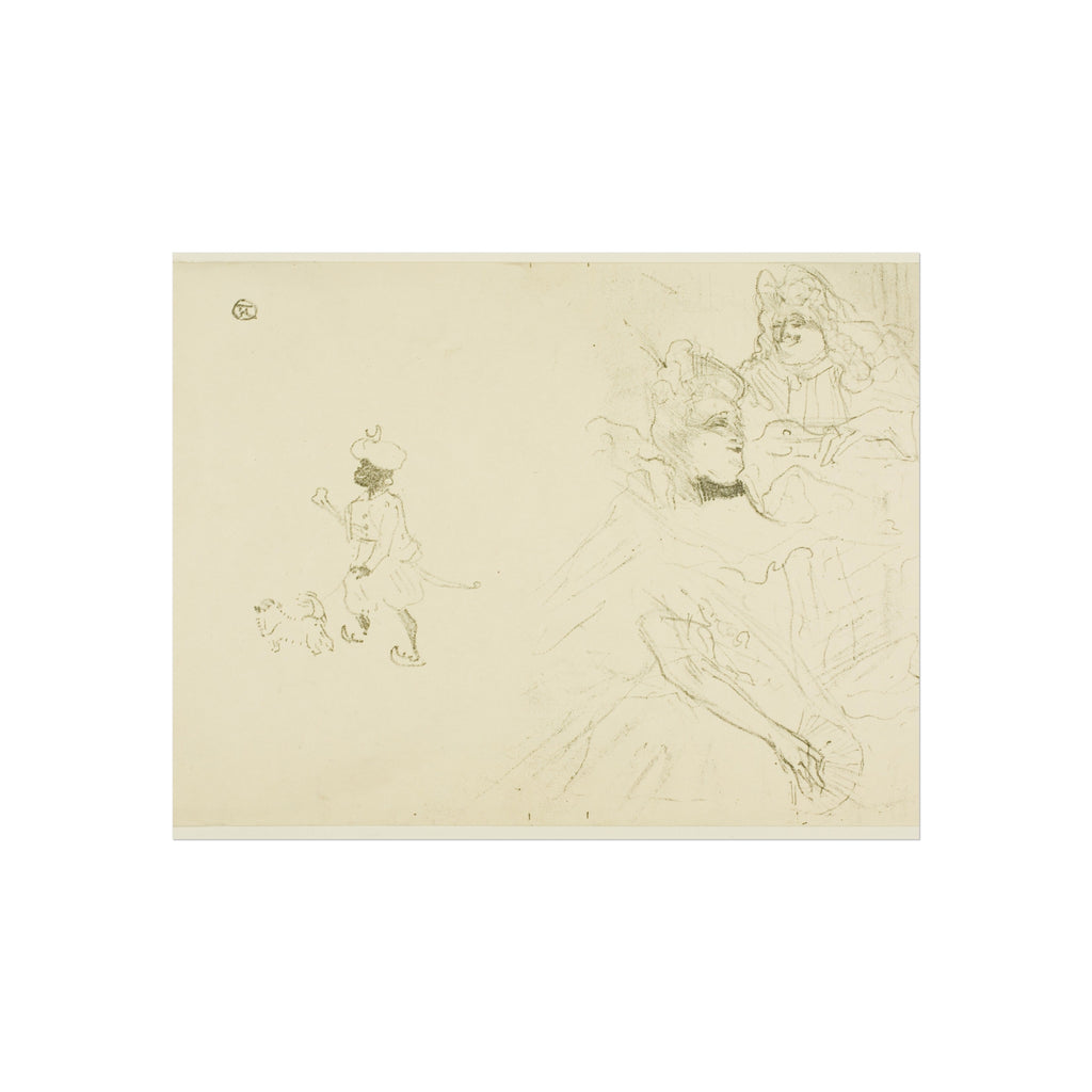 Henri de Toulouse-Lautrec - Cover for L'exemple de Ninon de Lenclos amoureuse | Fine Art Poster