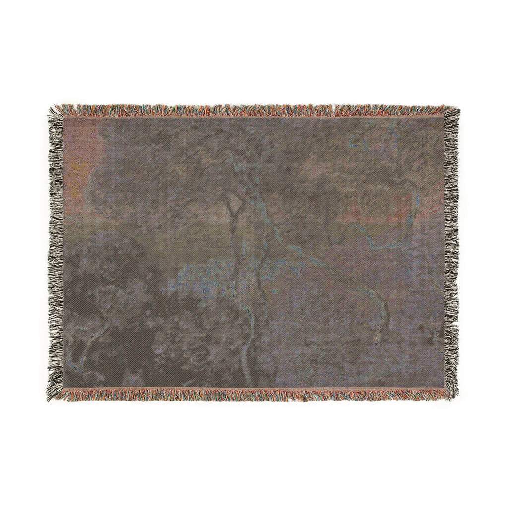Claude Monet - Bordighera | Woven Tapestry Blanket
