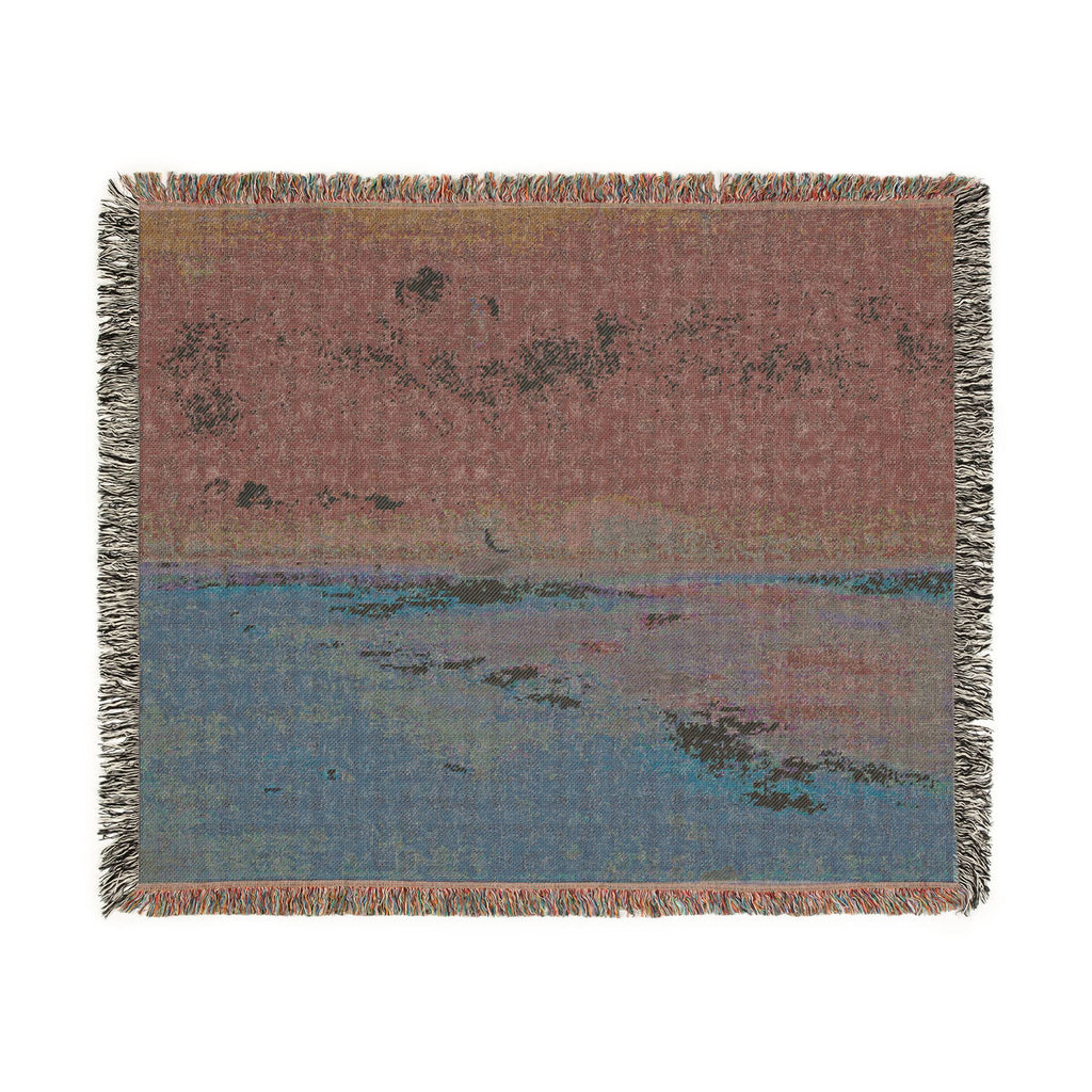 Hilaire Germain Edgar Degas - Beach at Low Tide (Mouth of the River) | Woven Tapestry Blanket