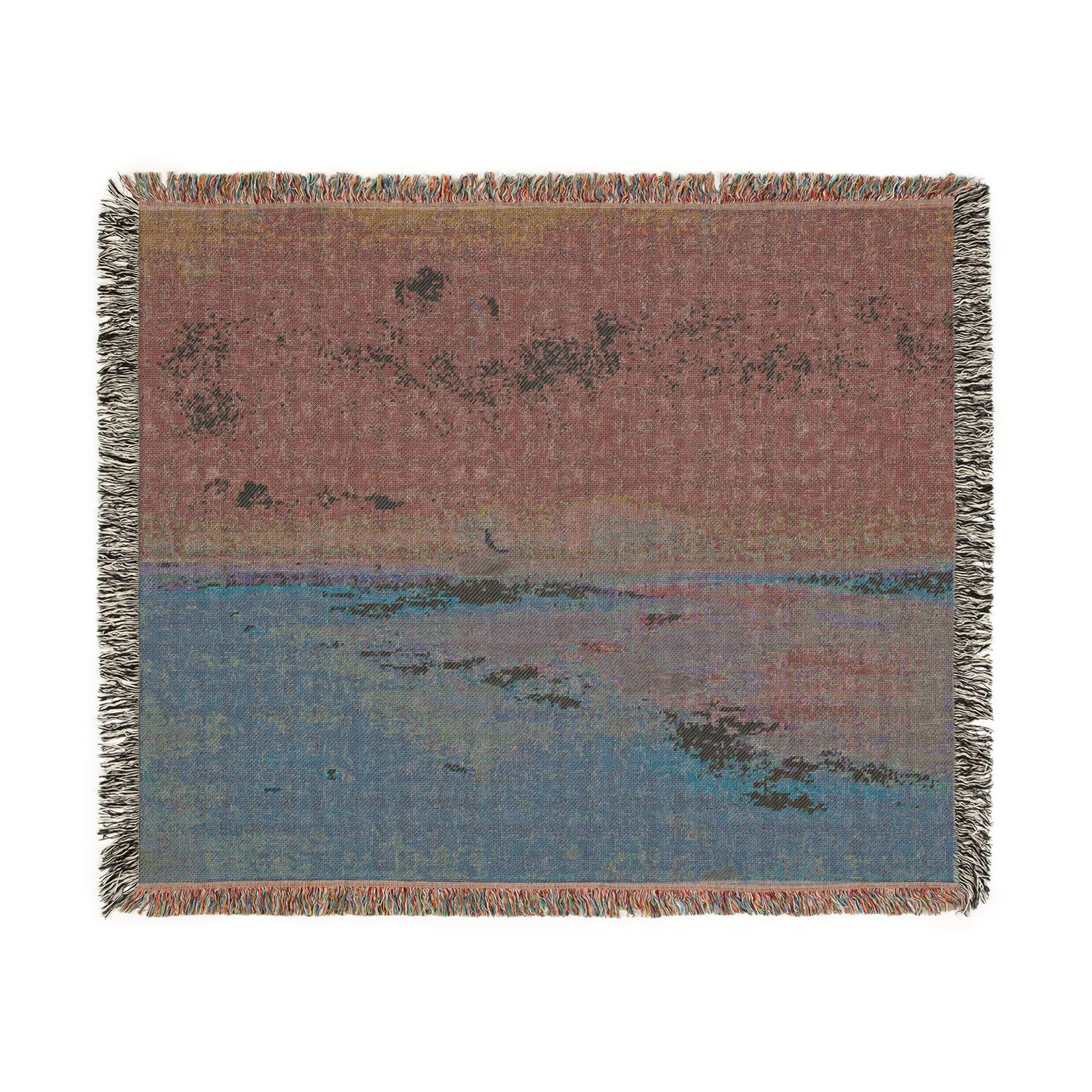 Hilaire Germain Edgar Degas - Beach at Low Tide (Mouth of the River) | Woven Tapestry Blanket