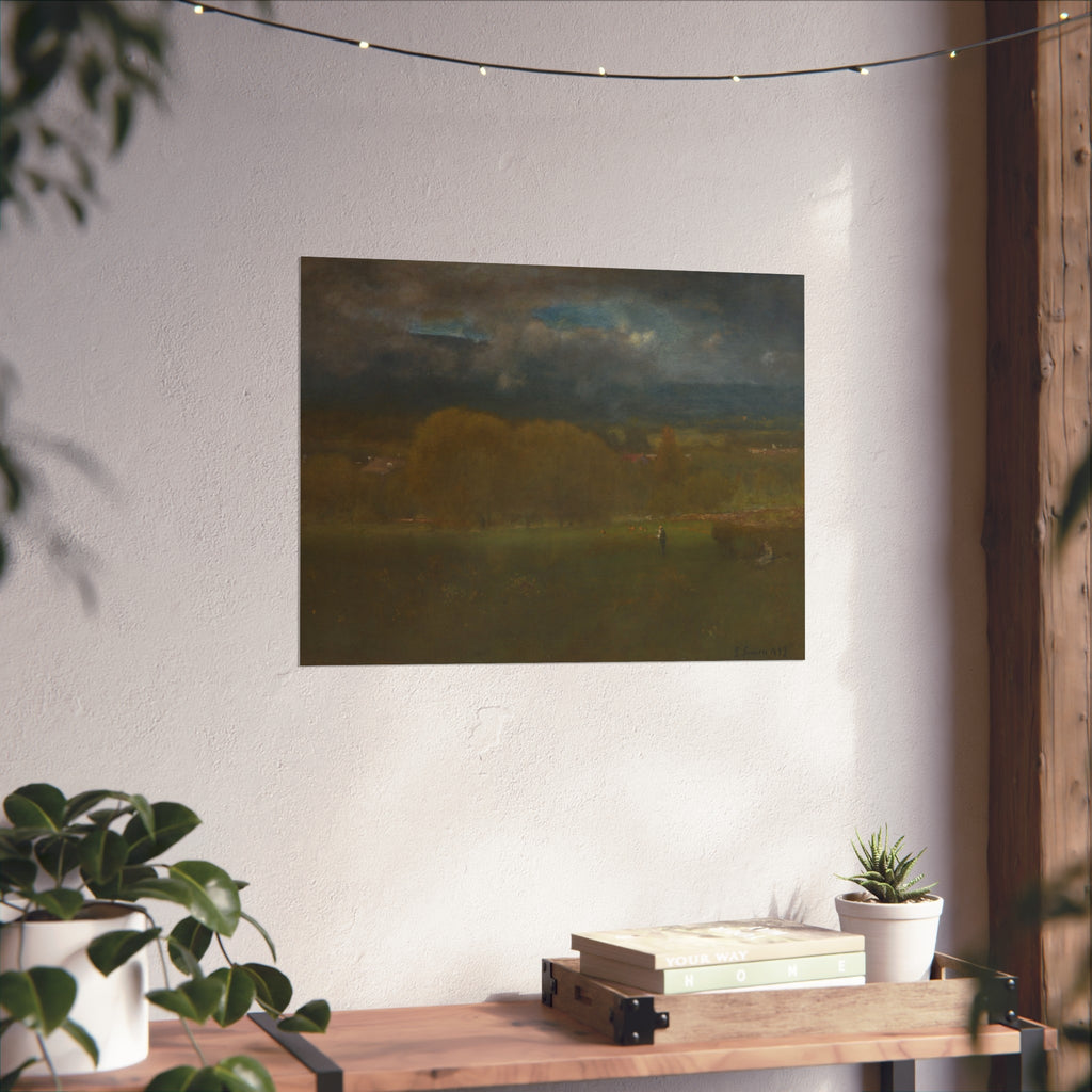 George Inness - Sunlit Valley | Fine Art Poster