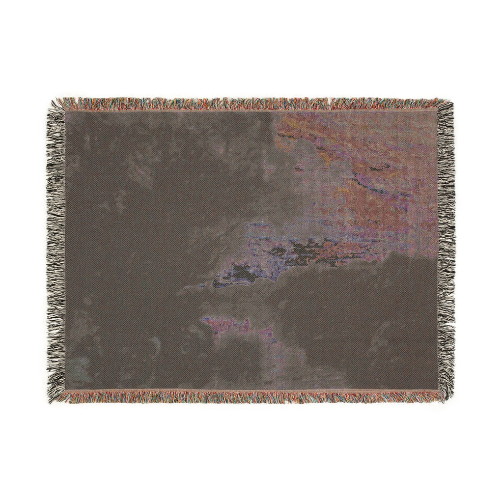 Jean Baptiste Camille Corot - Souvenir of the Environs of Lake Nemi | Woven Tapestry Blanket