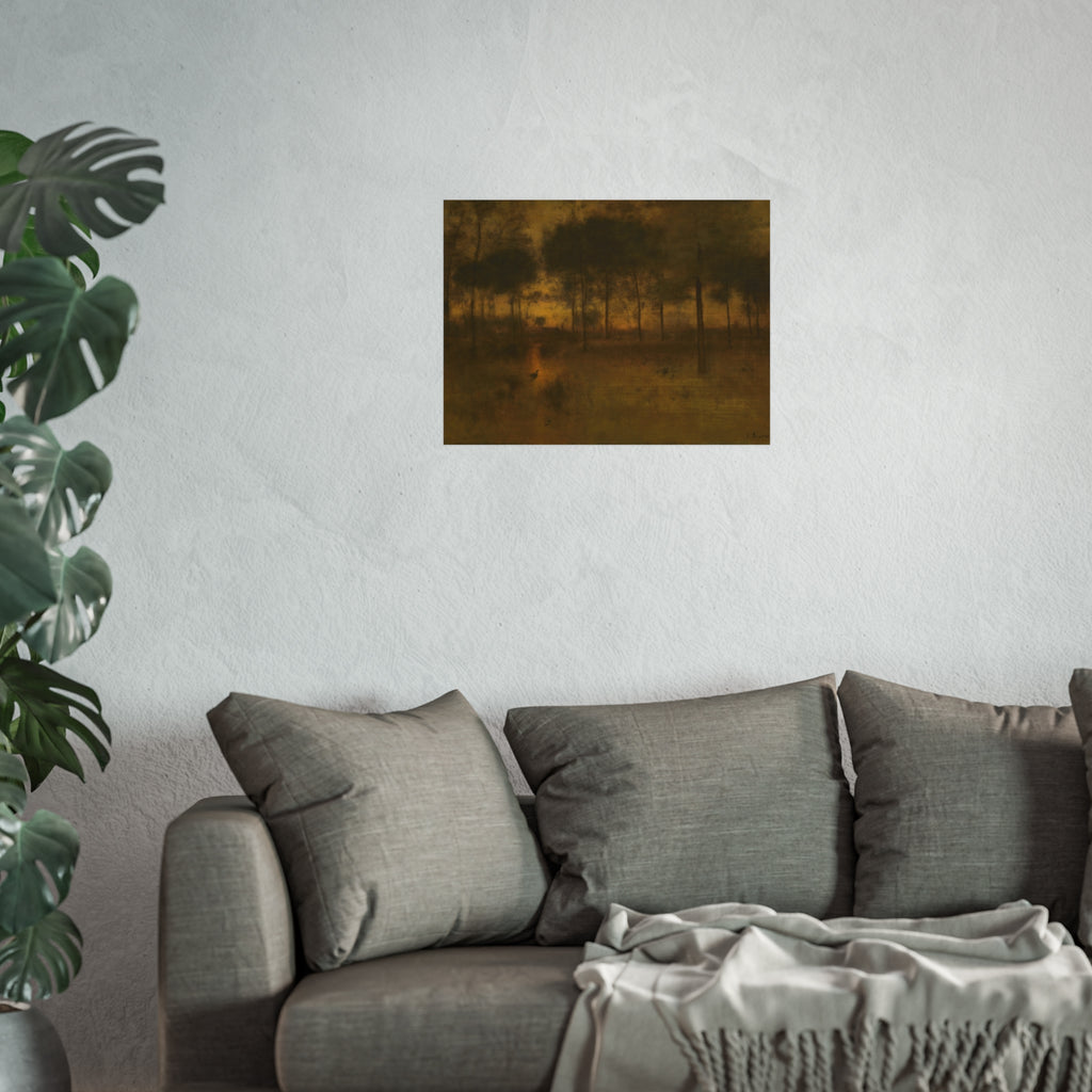 George Inness - The Home of the Heron | Fine Art Poster