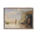 Aelbert Cuyp - View on the Rhine 61 cuyp 6608 | Woven Tapestry Blanket