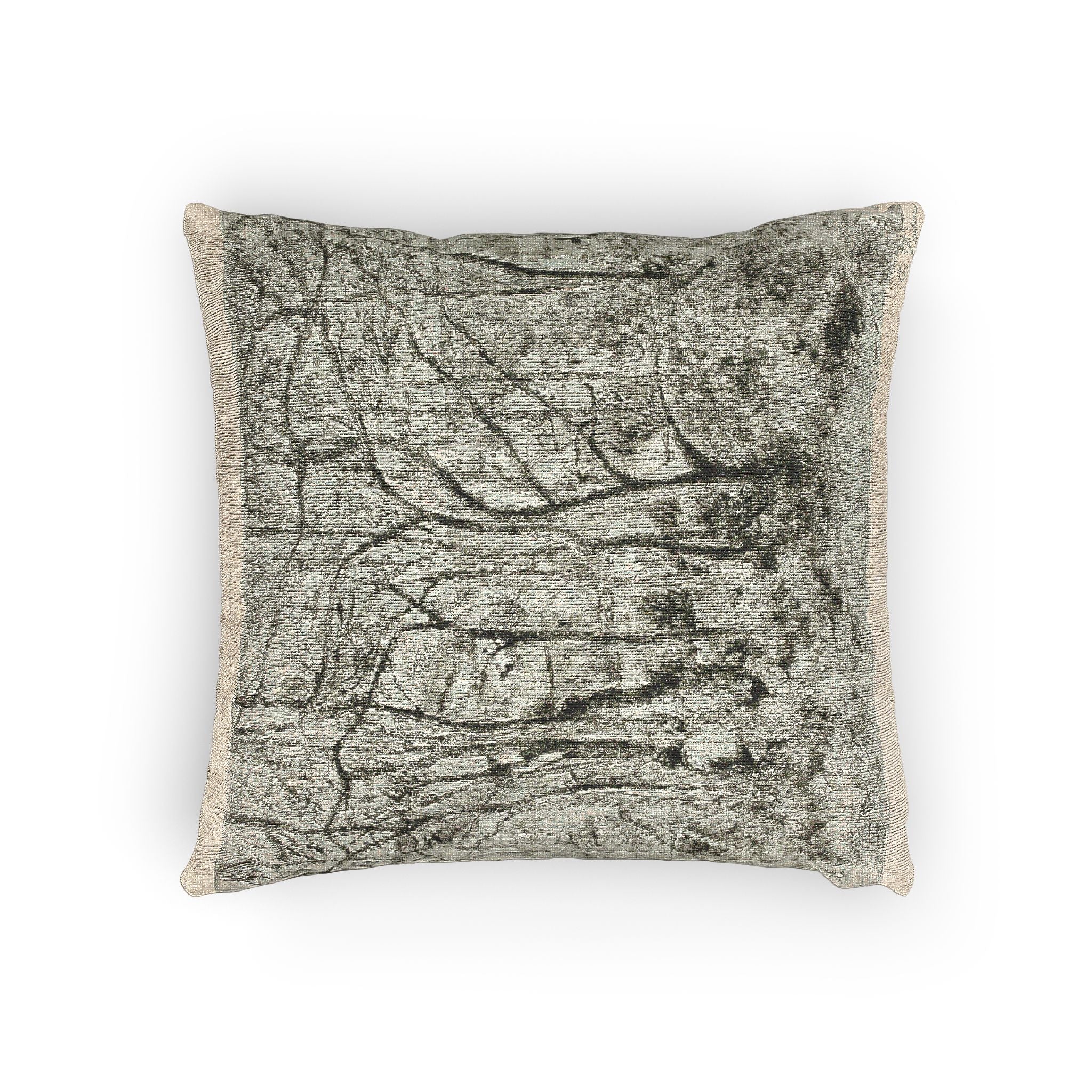 Camille Pissarro - Woodlands at the Hermitage | Woven Pillow