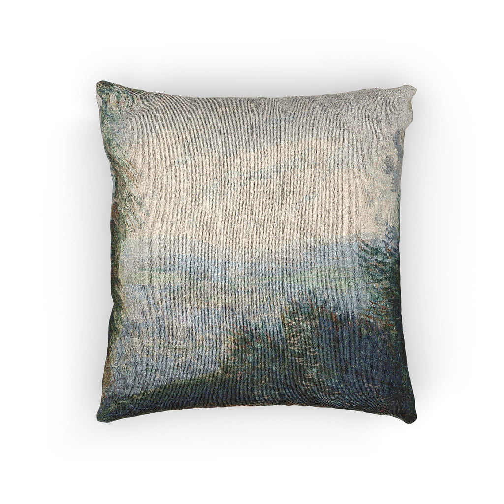 Pierre-Auguste Renoir - The Auvers Valley on the Oise River | Woven Pillow