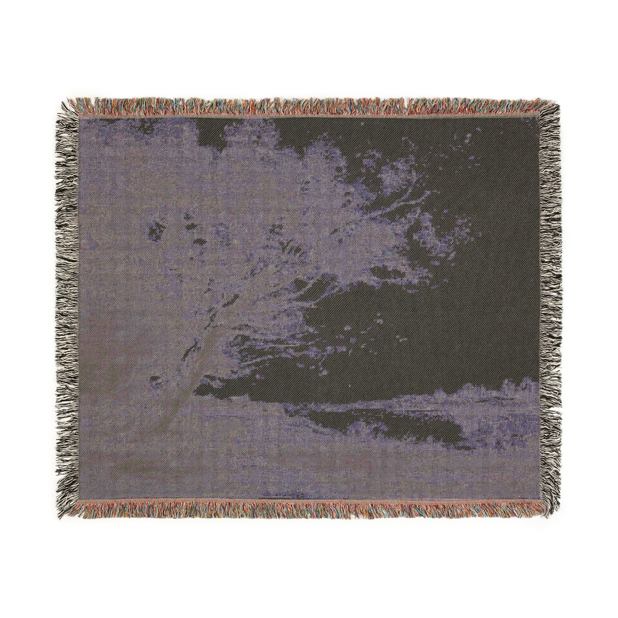 Jean Baptiste Camille Corot - Bent Tree by the Water | Woven Tapestry Blanket