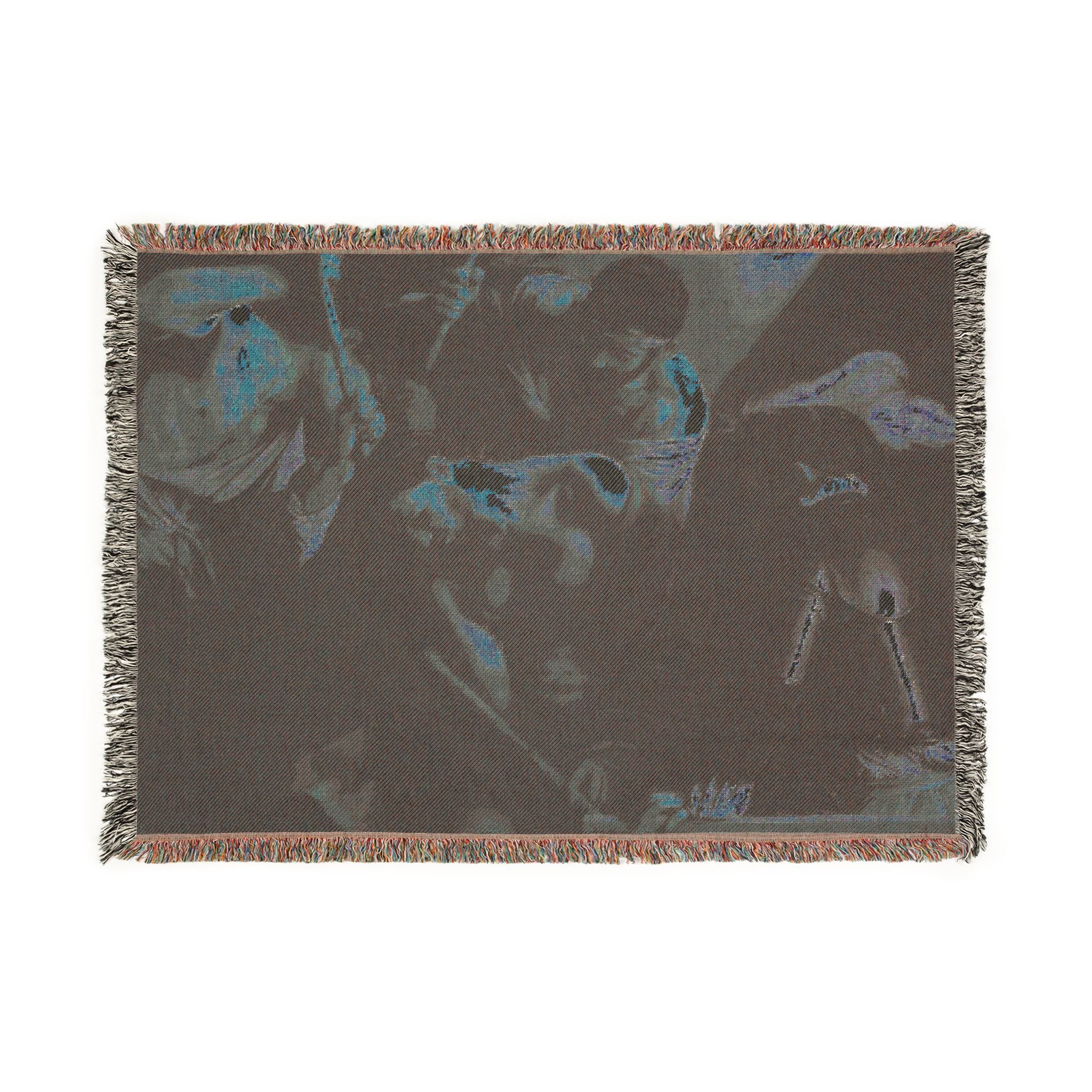 Michelangelo Merisi, called Caravaggio - The Crowning with Thorns - Google Art Project | Woven Tapestry Blanket