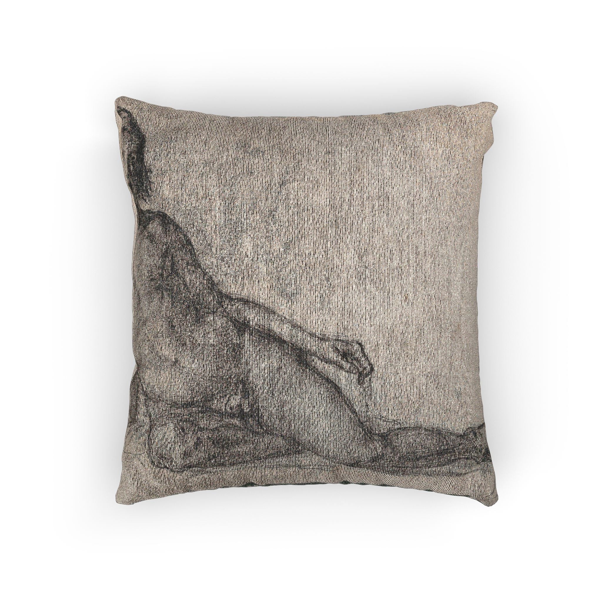 Paul Cezanne - Male Nude | Woven Pillow