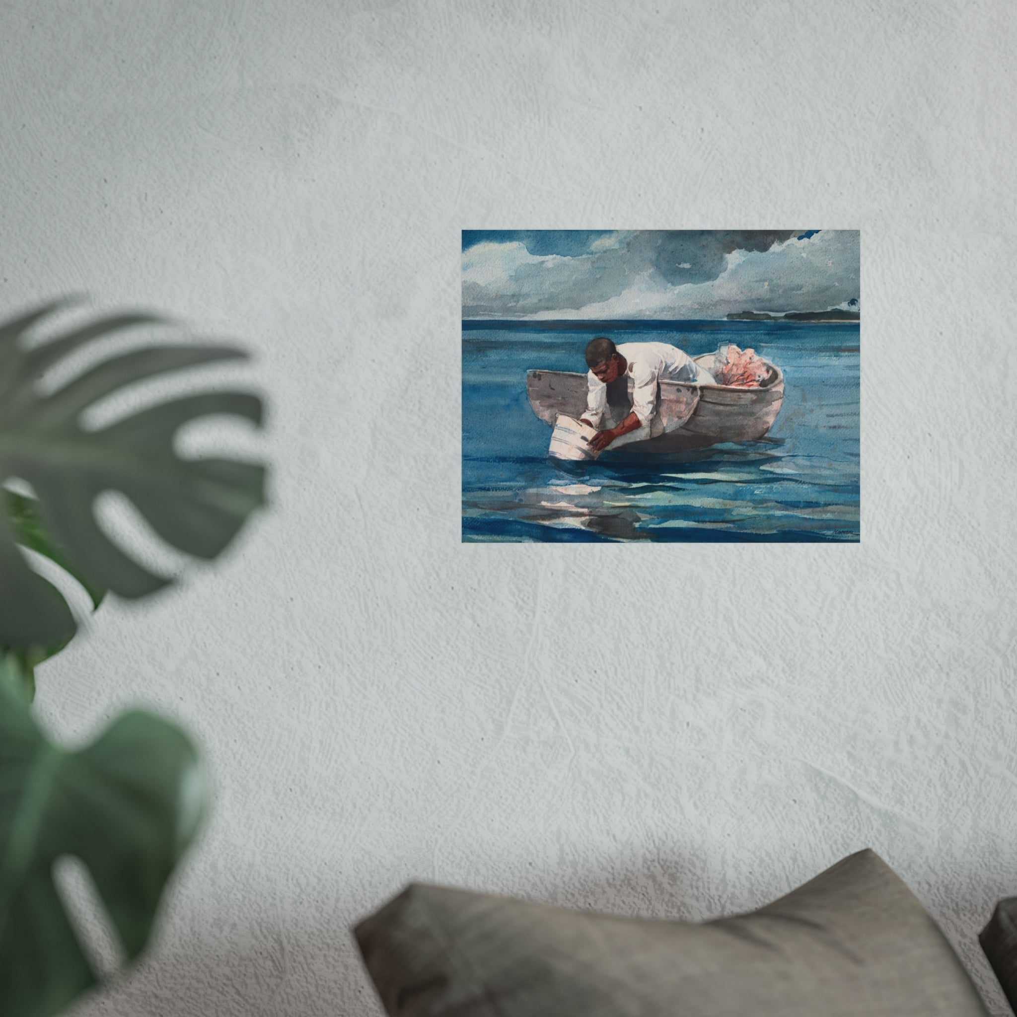 Winslow Homer - The Water Fan | Fine Art Poster