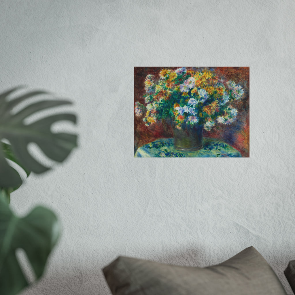 Pierre-Auguste Renoir - Chrysanthemums | Fine Art Poster