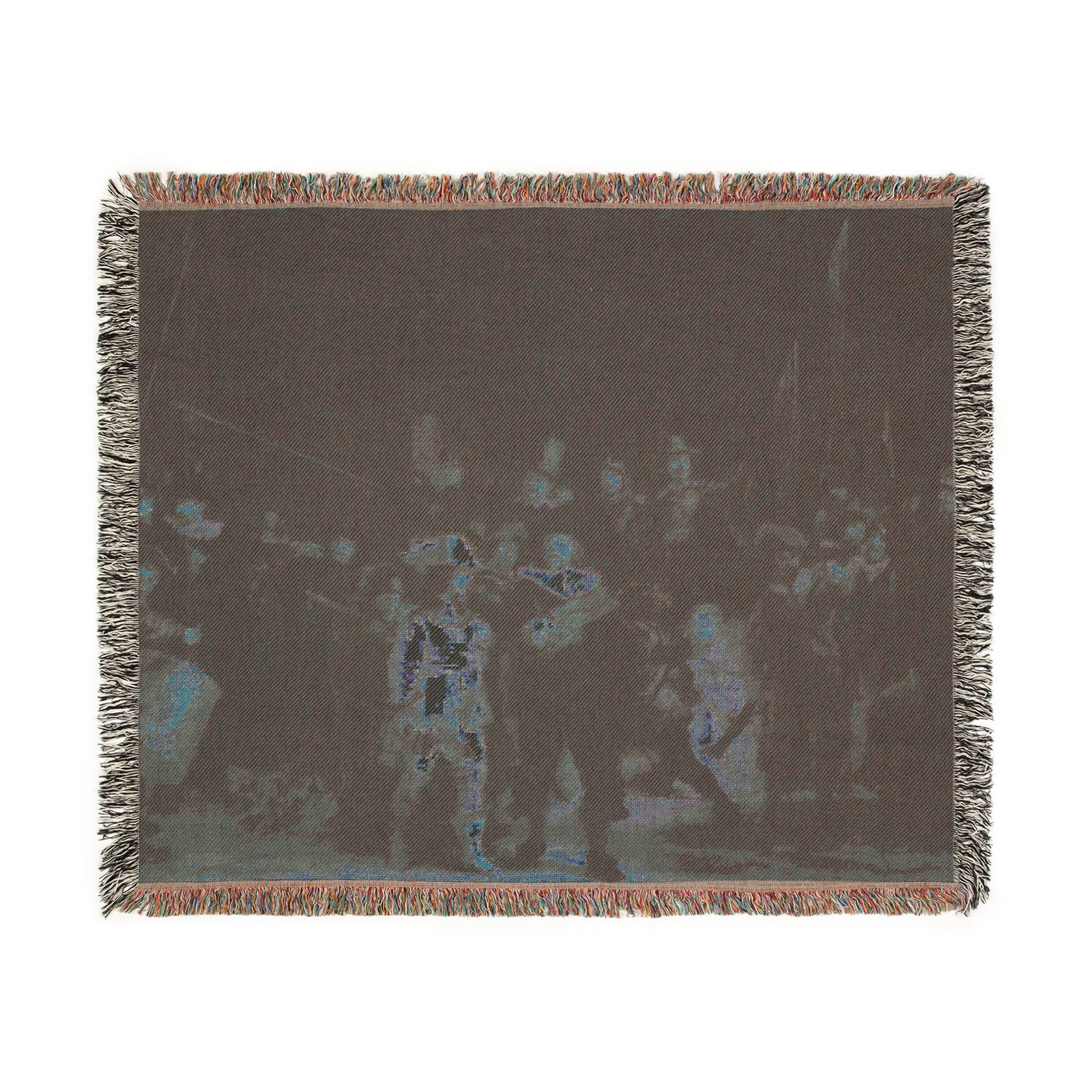 La ronda de noche, por Rembrandt van Rijn | Woven Tapestry Blanket