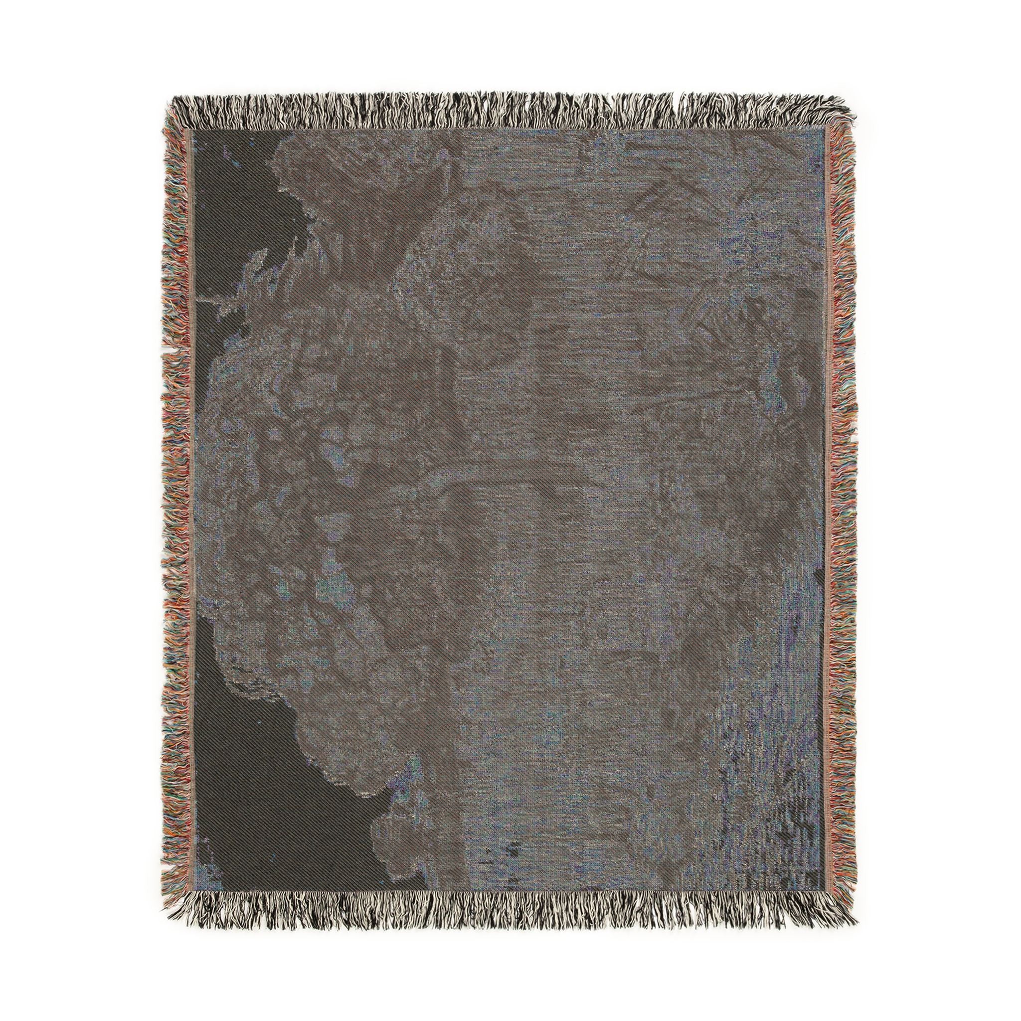Vincent van Gogh - Weeping Tree | Woven Tapestry Blanket