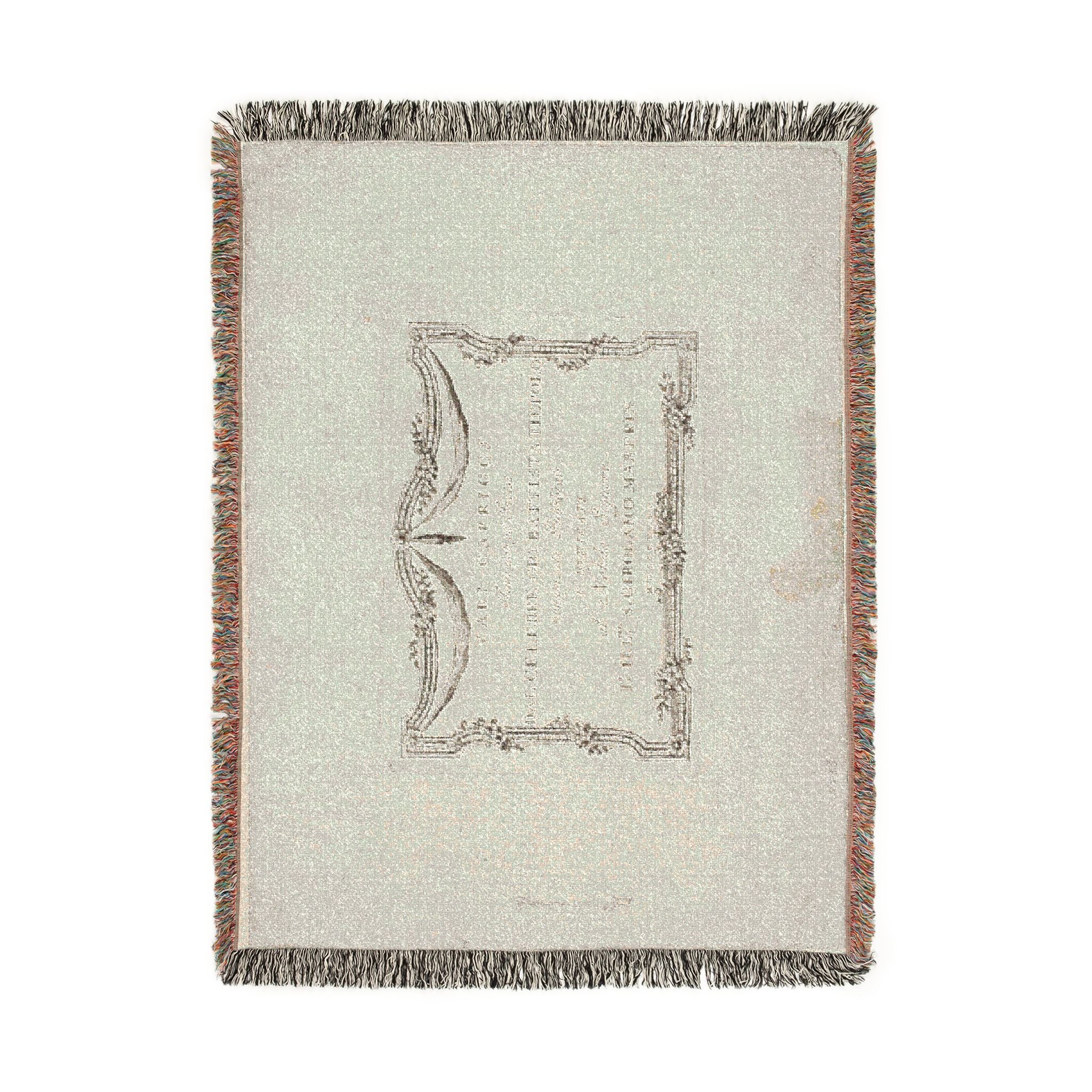 Giovanni Battista Tiepolo - Frontispiece from Capricci | Woven Tapestry Blanket