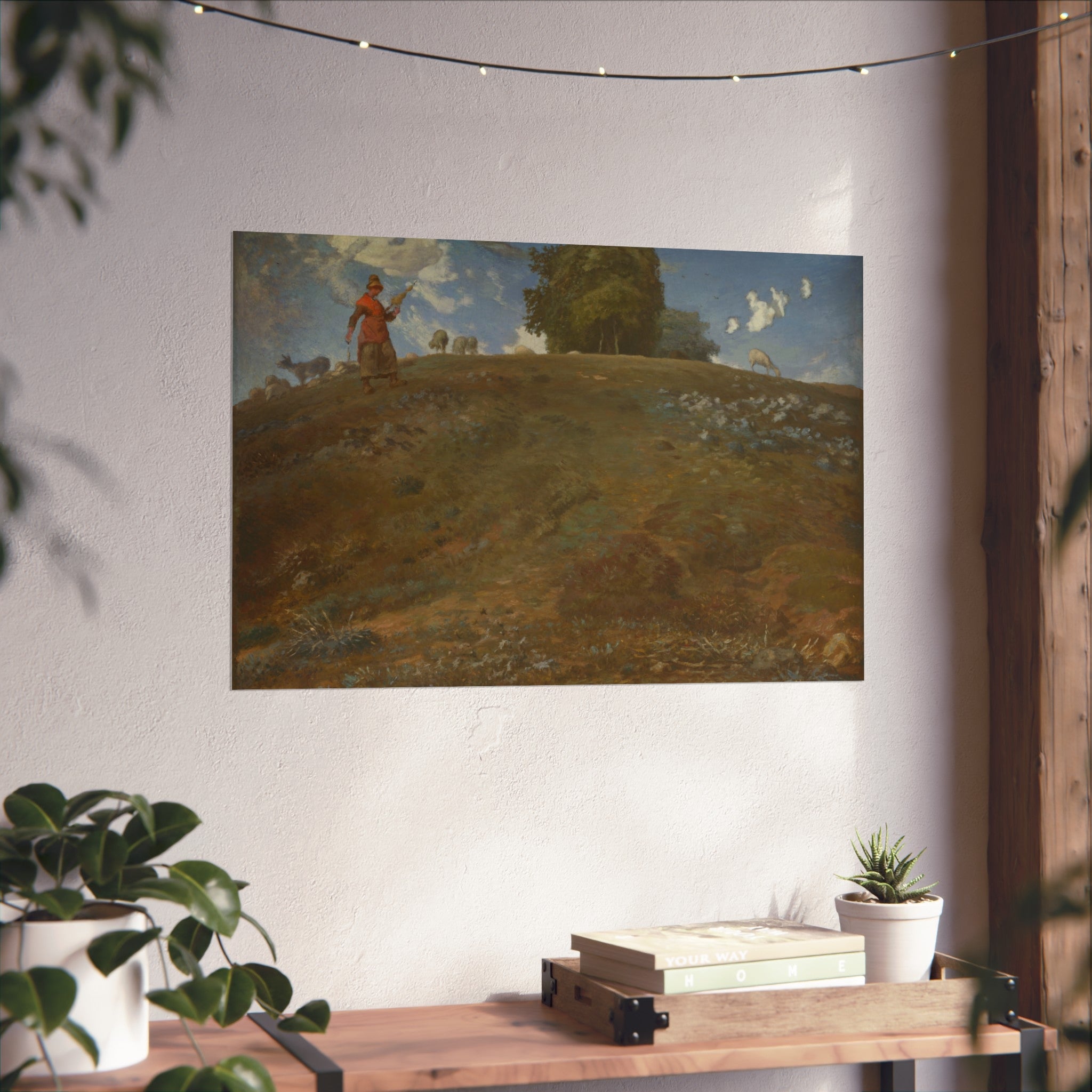 Jean François Millet - In the Auvergne | Fine Art Poster