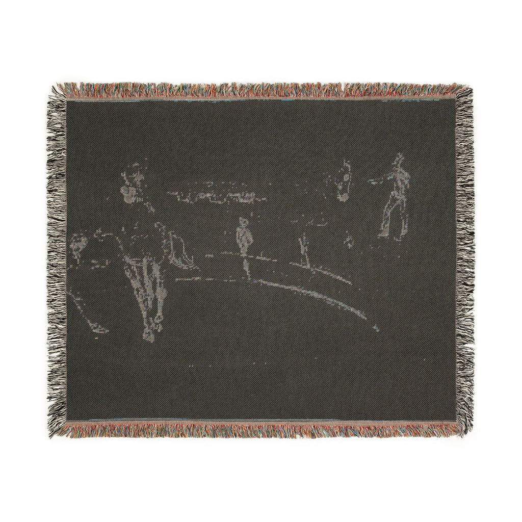 Henri de Toulouse-Lautrec - Sketchbook, 1880 | Woven Tapestry Blanket