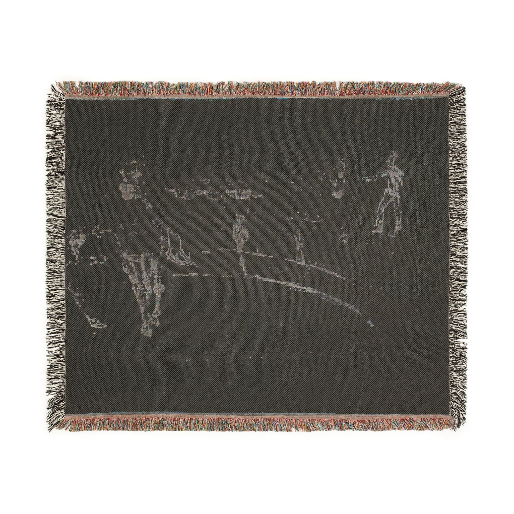 Henri de Toulouse-Lautrec - Sketchbook, 1880 | Woven Tapestry Blanket