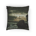 George Inness - A Marine | Woven Pillow