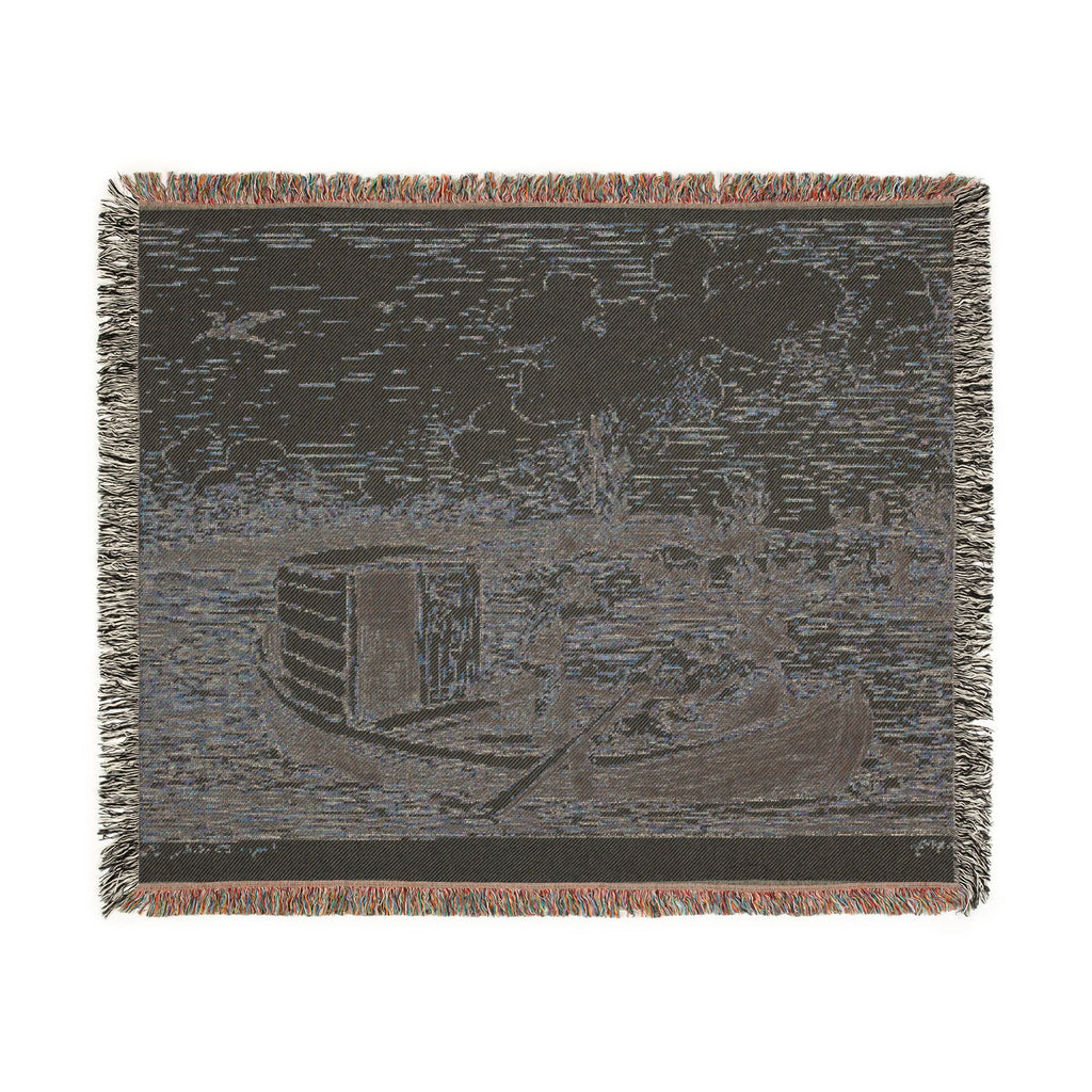 Charles François Daubigny - Cambronne's Word | Woven Tapestry Blanket