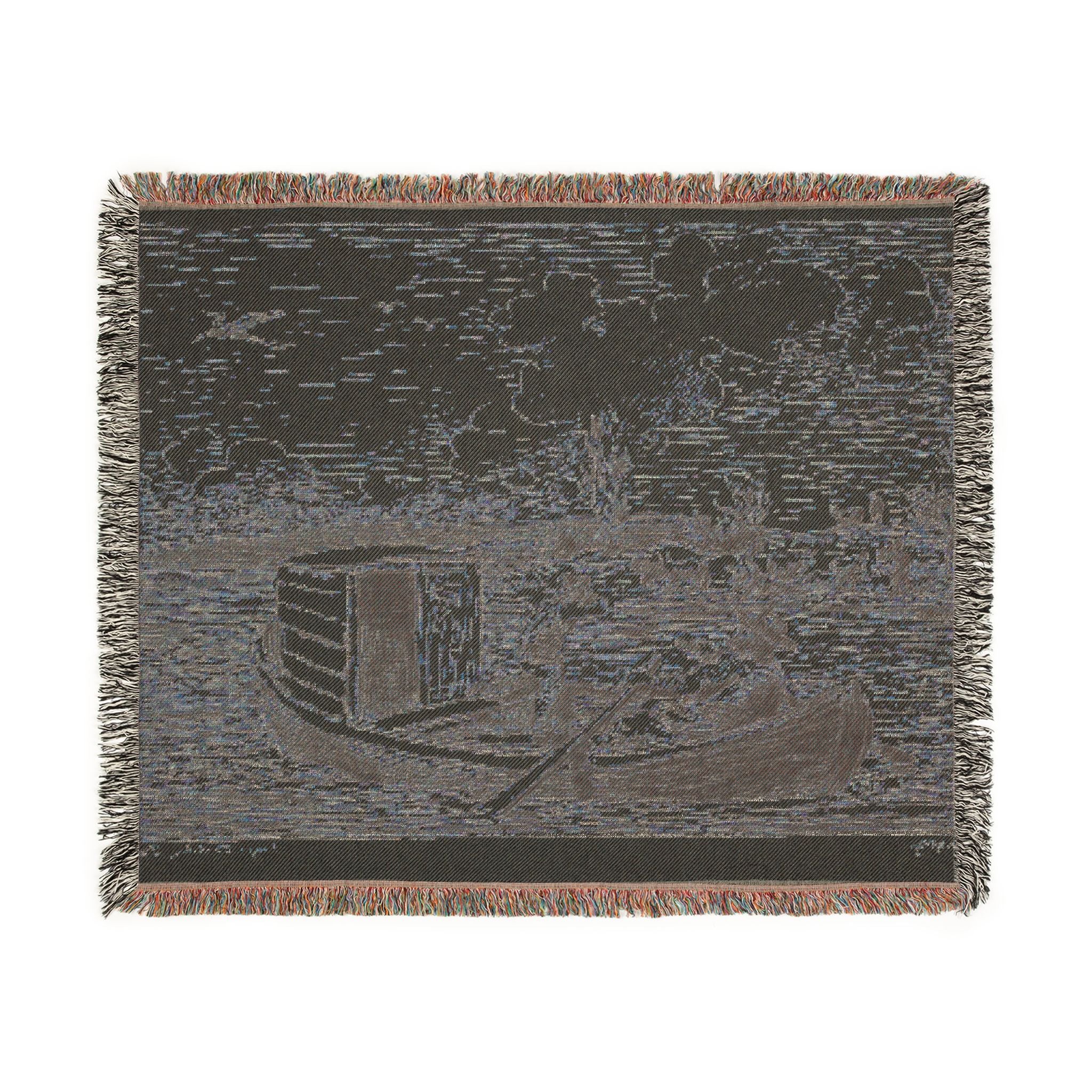 Charles François Daubigny - Cambronne's Word | Woven Tapestry Blanket