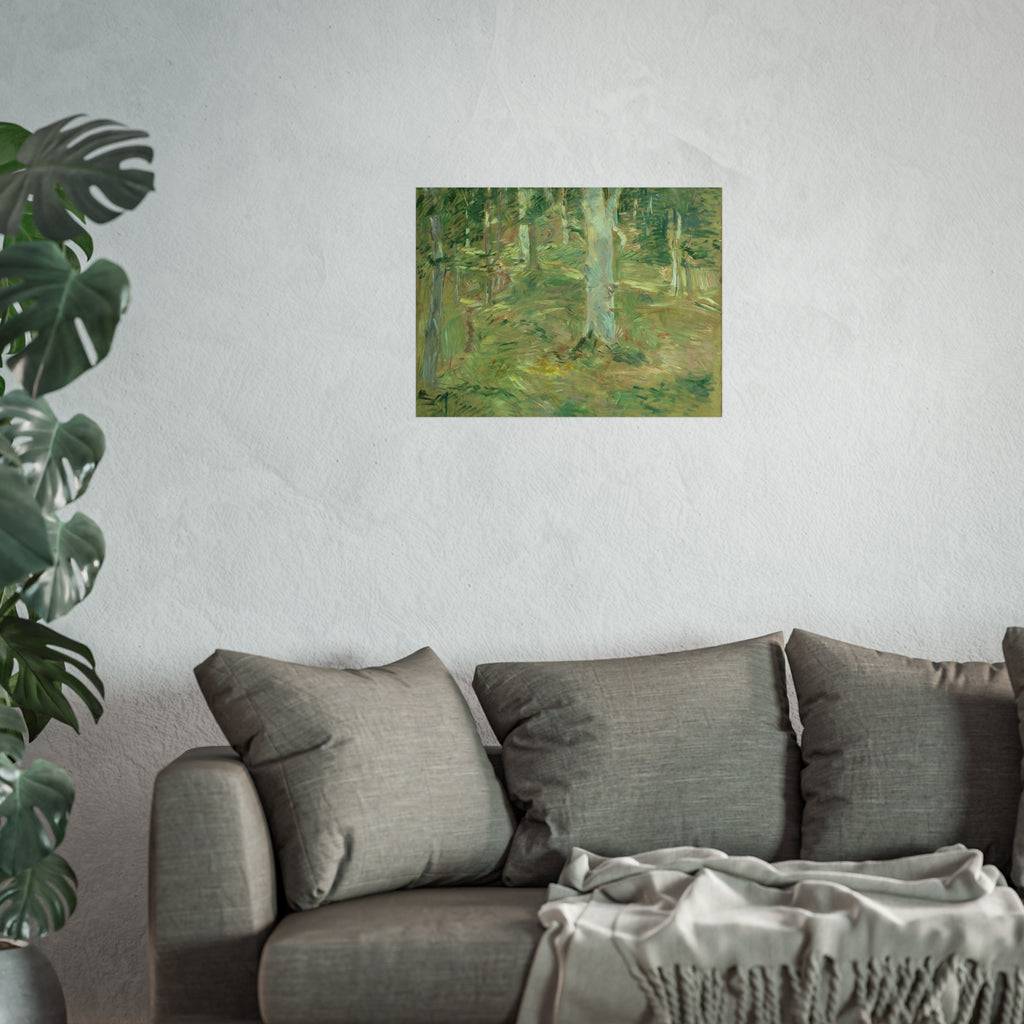 Berthe Morisot - Forêt de Compiègne | Fine Art Poster