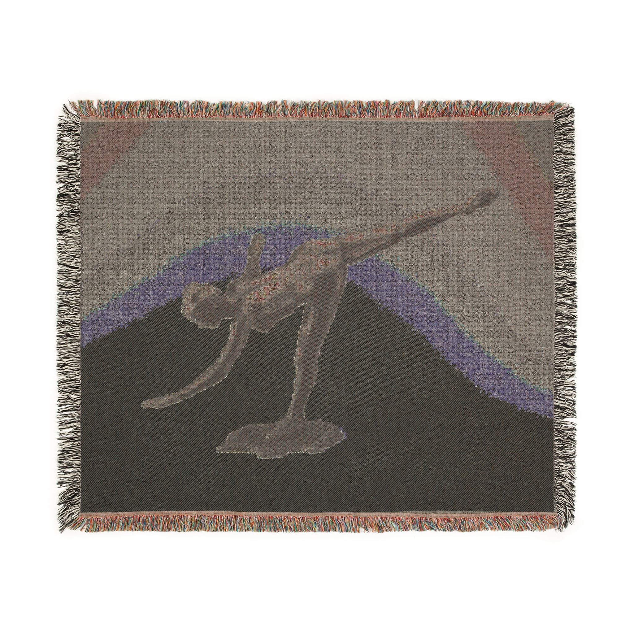 Hilaire Germain Edgar Degas - Arabesque | Woven Tapestry Blanket