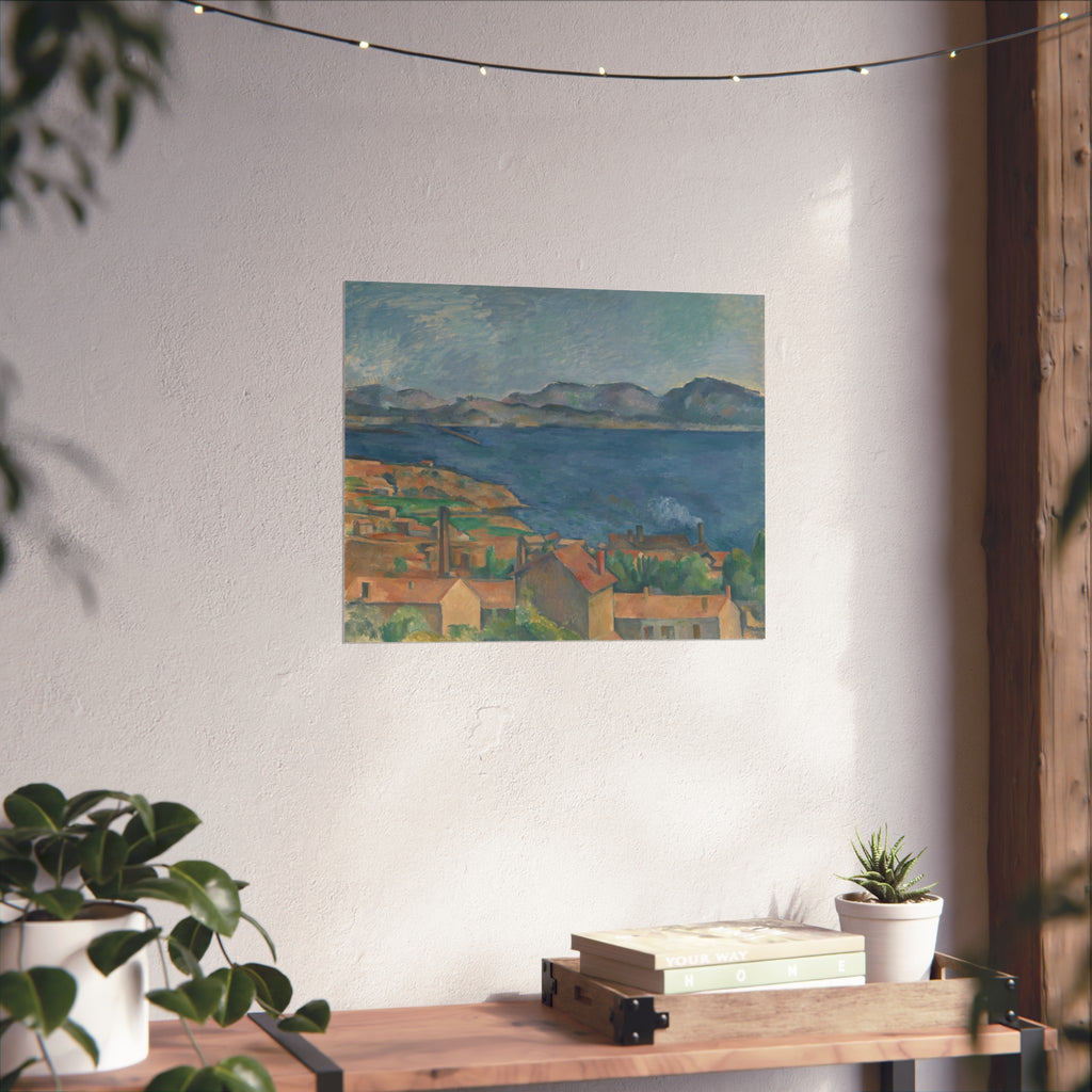 Paul Cezanne - The Bay of Marseille, Seen from L'Estaque | Fine Art Poster