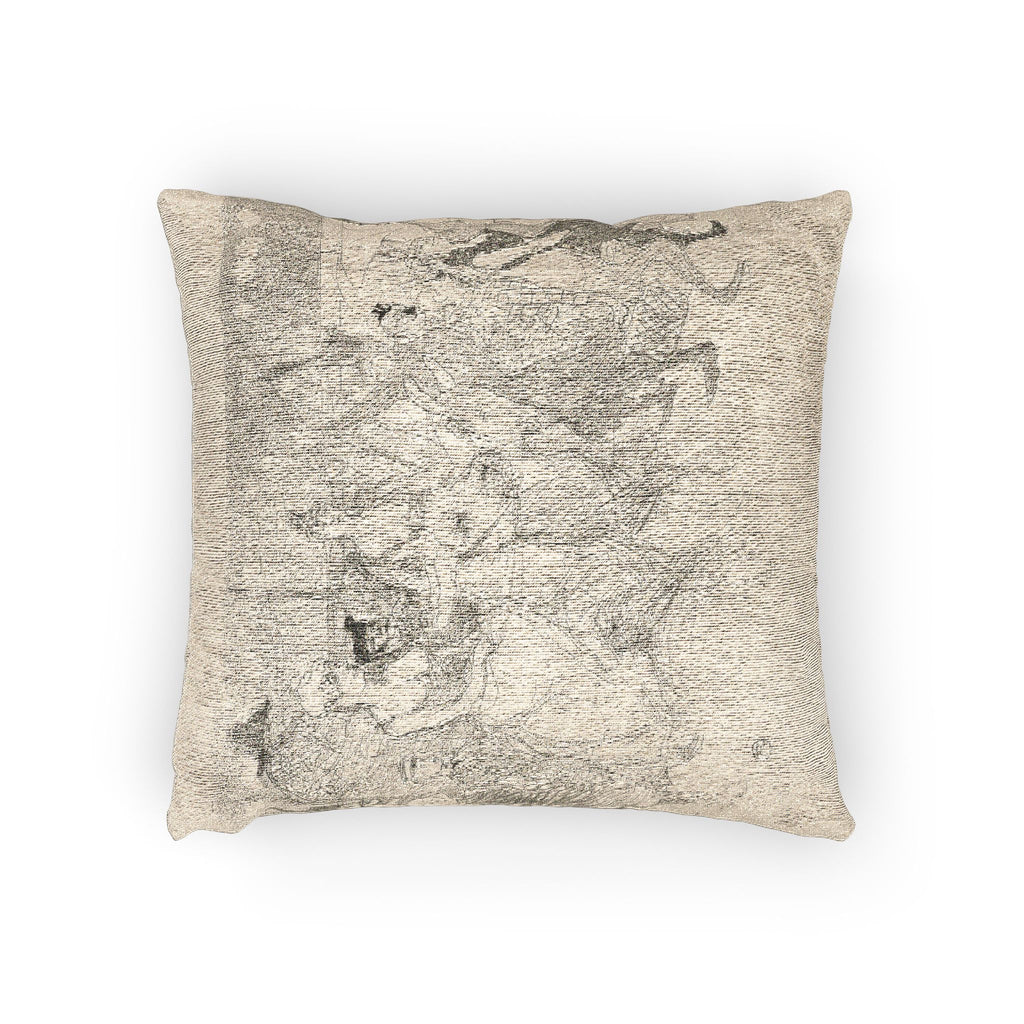 Henri de Toulouse-Lautrec - A Gala Evening at the Moulin Rouge | Woven Pillow