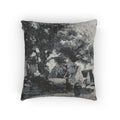 Charles François Daubigny - Village in Brittany | Woven Pillow