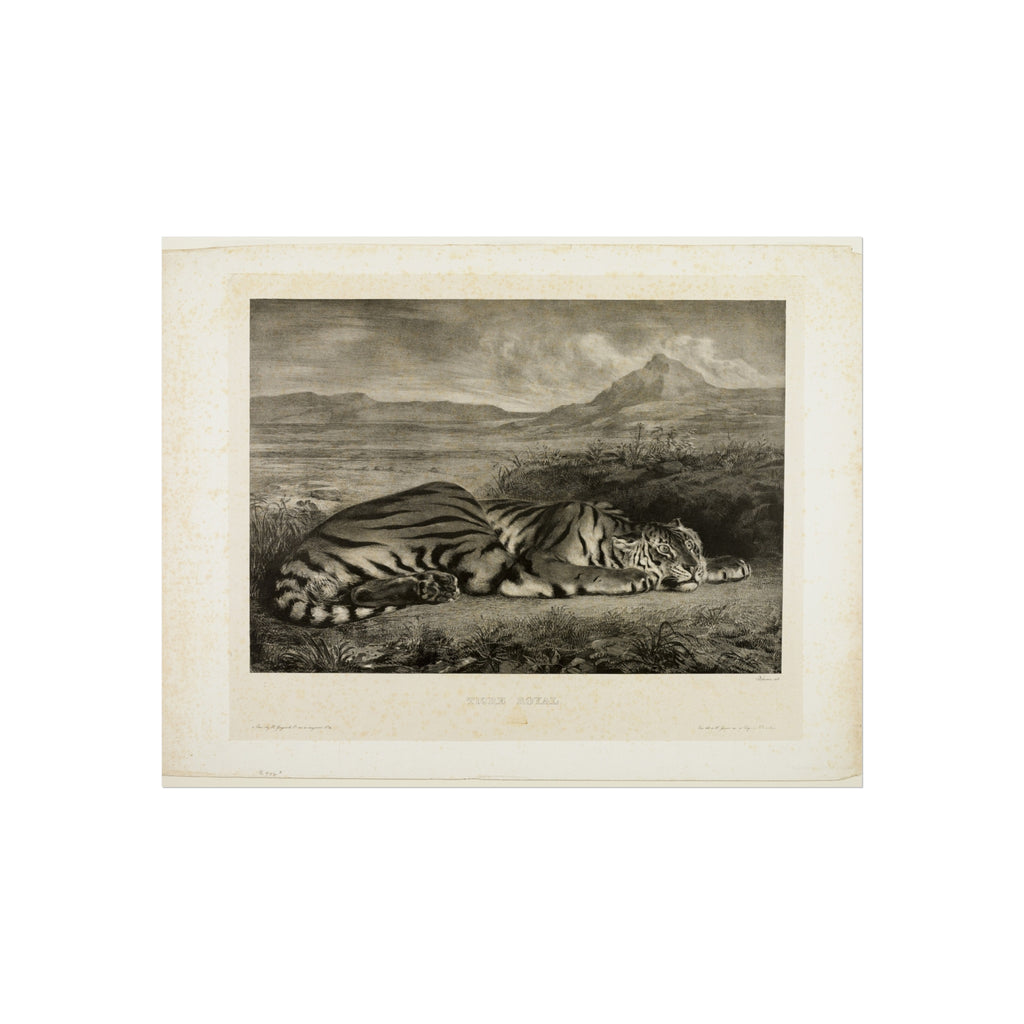 Eugène Delacroix - Bengal Tiger | Fine Art Poster