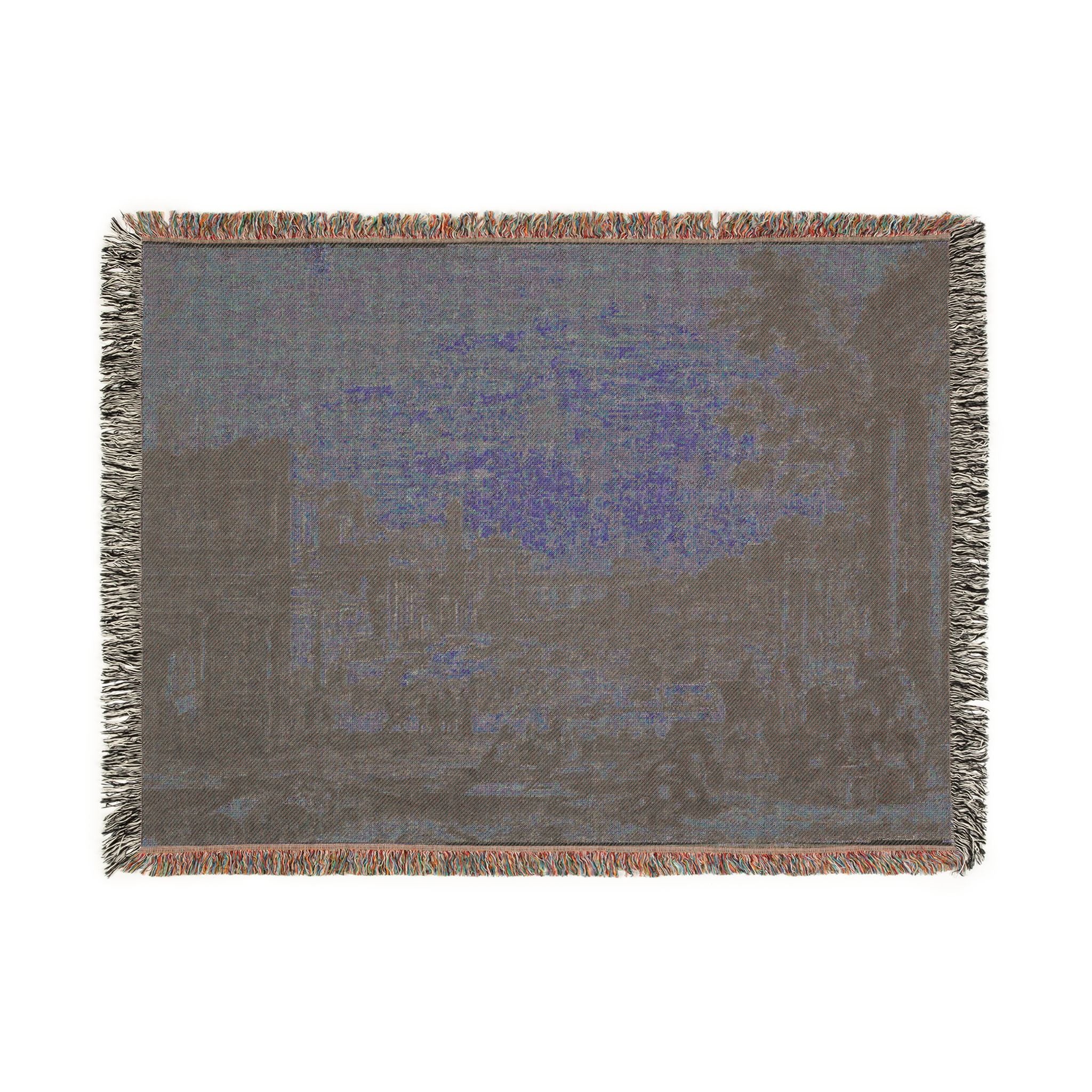 Claude Lorrain - The Roman Forum | Woven Tapestry Blanket