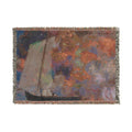 Odilon Redon - Flower Clouds | Woven Tapestry Blanket