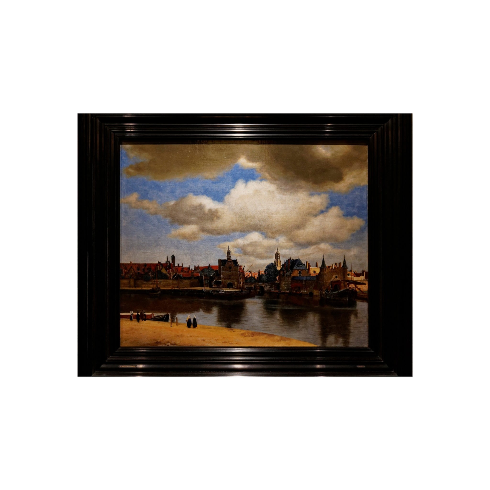 Den Haag - Mauritshuis - Johannes Vermeer (1632-1675) - View of Delft c. 1660-1661 | Fine Art Poster