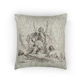 Giovanni Battista Tiepolo - Three Soldiers and a Boy, from Capricci | Woven Pillow