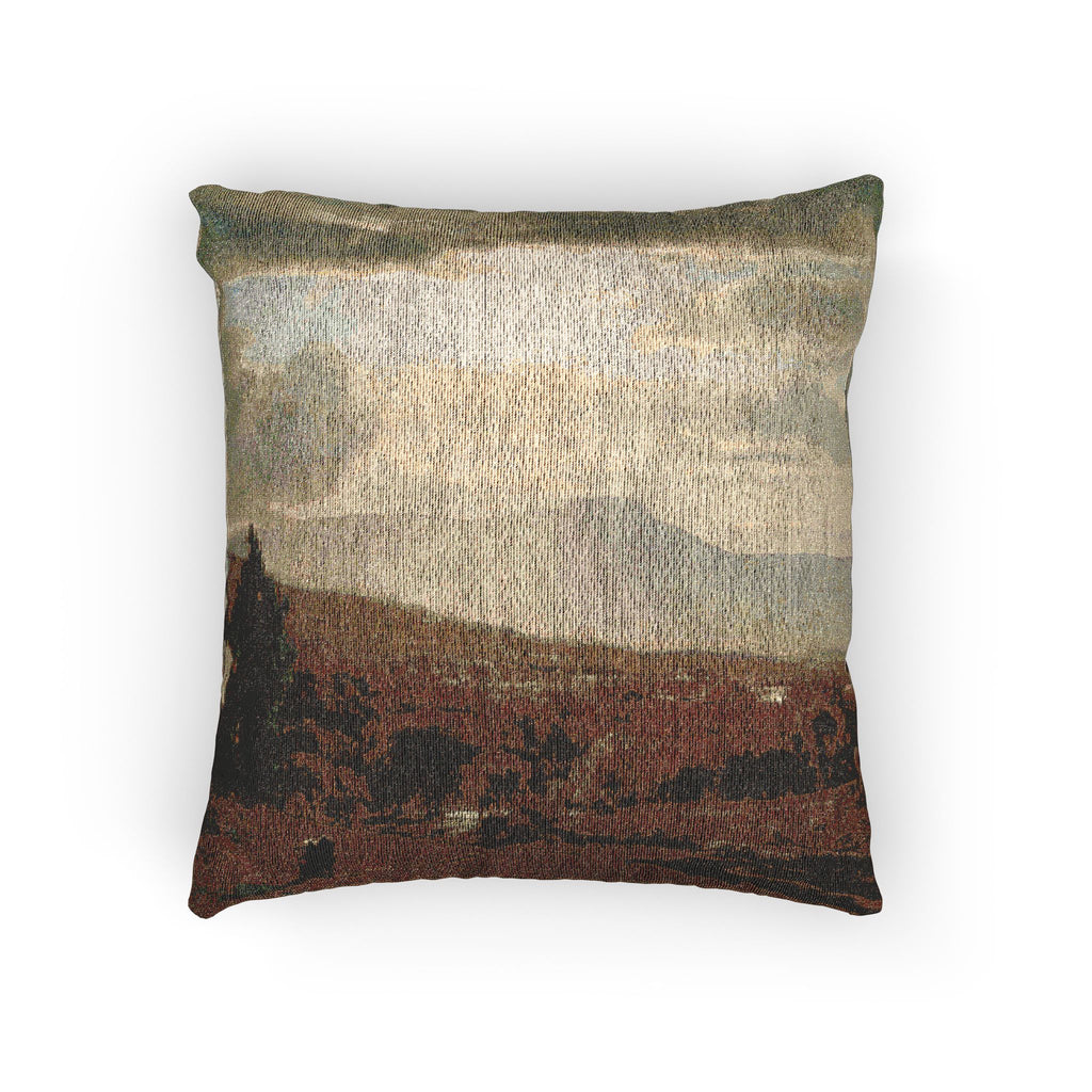 George Inness - Catskill Mountains | Woven Pillow