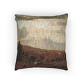 George Inness - Catskill Mountains | Woven Pillow