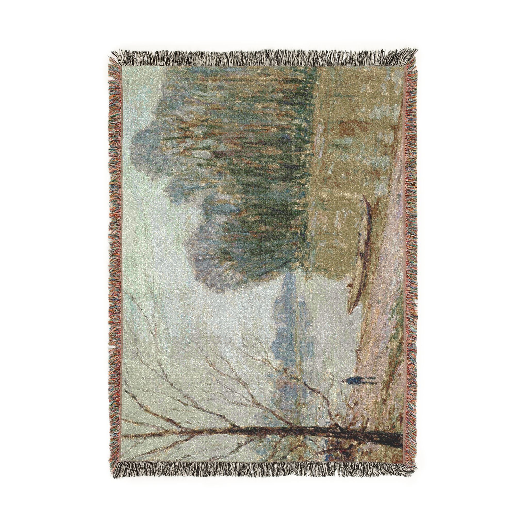 Alfred Sisley - The Loire | Woven Tapestry Blanket