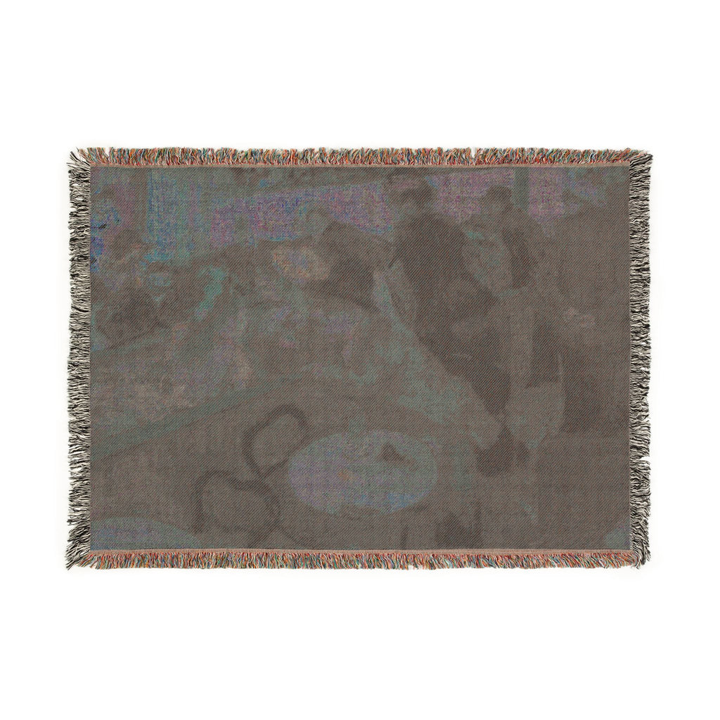 Hilaire Germain Edgar Degas - Café-Concert (The Spectators) | Woven Tapestry Blanket