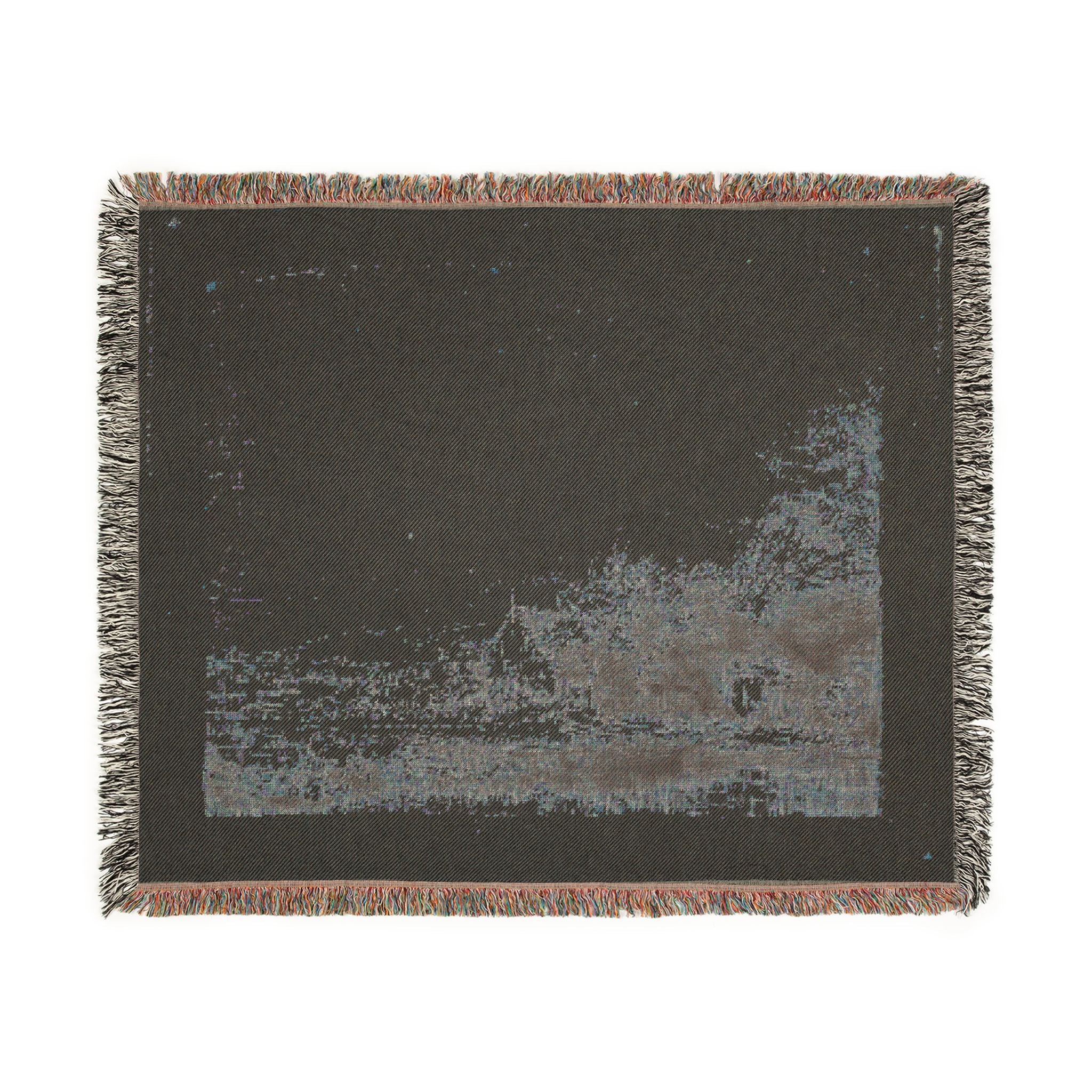 Rembrandt van Rijn - Landscape with a Cow Drinking | Woven Tapestry Blanket