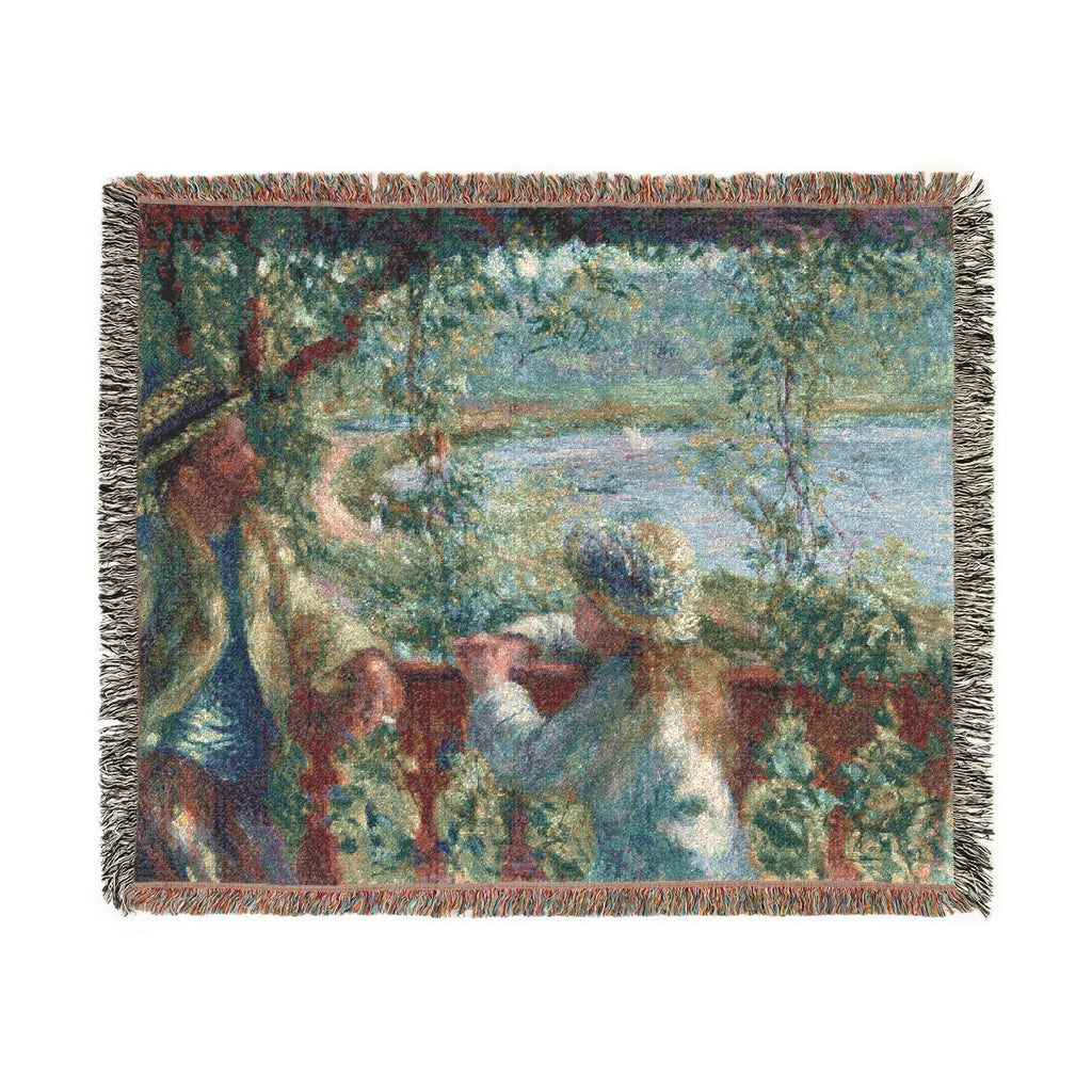 Pierre-Auguste Renoir - Near the Lake | Woven Tapestry Blanket