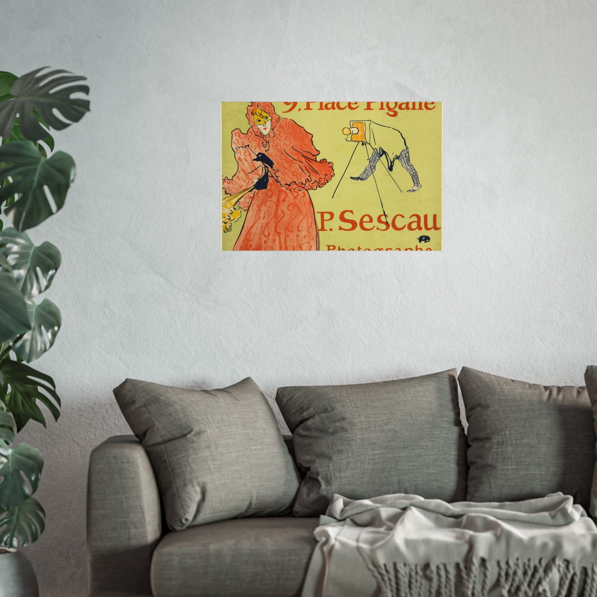 Henri de Toulouse-Lautrec - The Photographer Sescau | Fine Art Poster