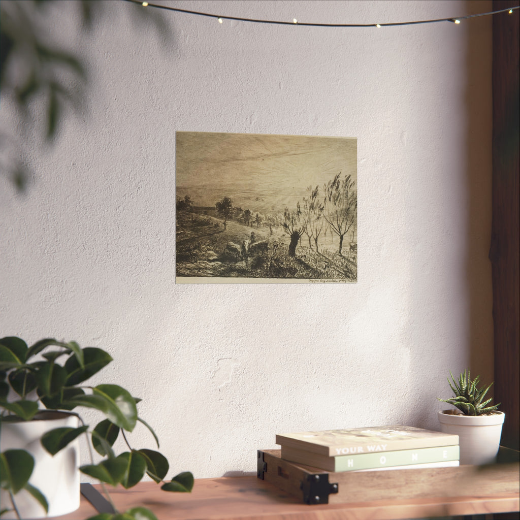 Charles François Daubigny - Sunrise | Fine Art Poster