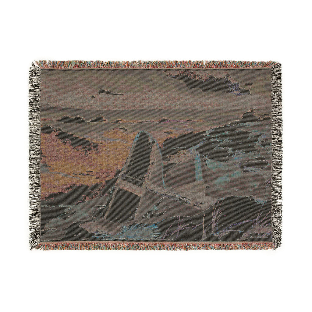 Winslow Homer - After the Hurricane, Bahamas | Woven Tapestry Blanket