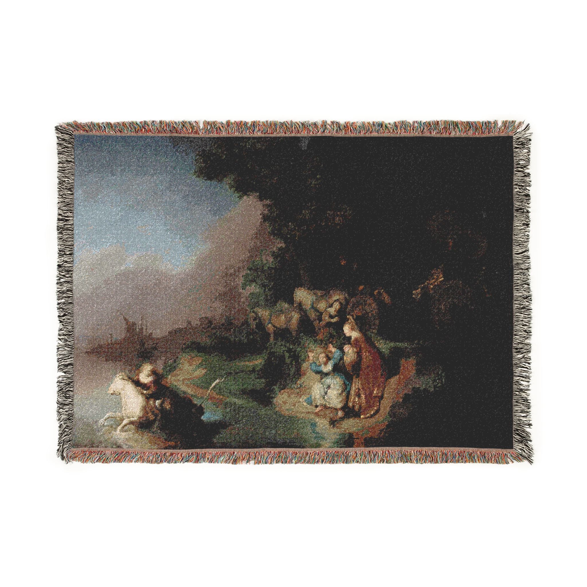 Rembrandt Harmensz. van Rijn - The Abduction of Europa - Google Art Project | Woven Tapestry Blanket