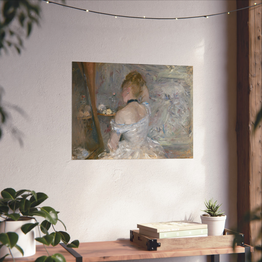 Berthe Morisot - Woman at Her Toilette | Fine Art Poster