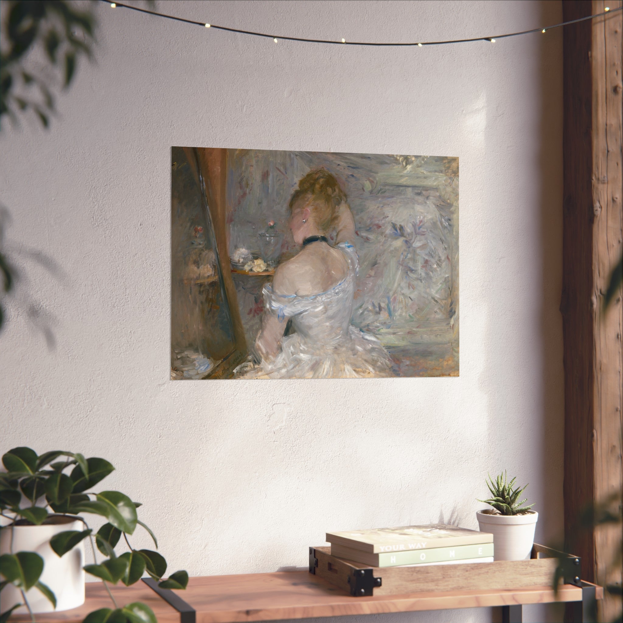 Berthe Morisot - Woman at Her Toilette | Fine Art Poster
