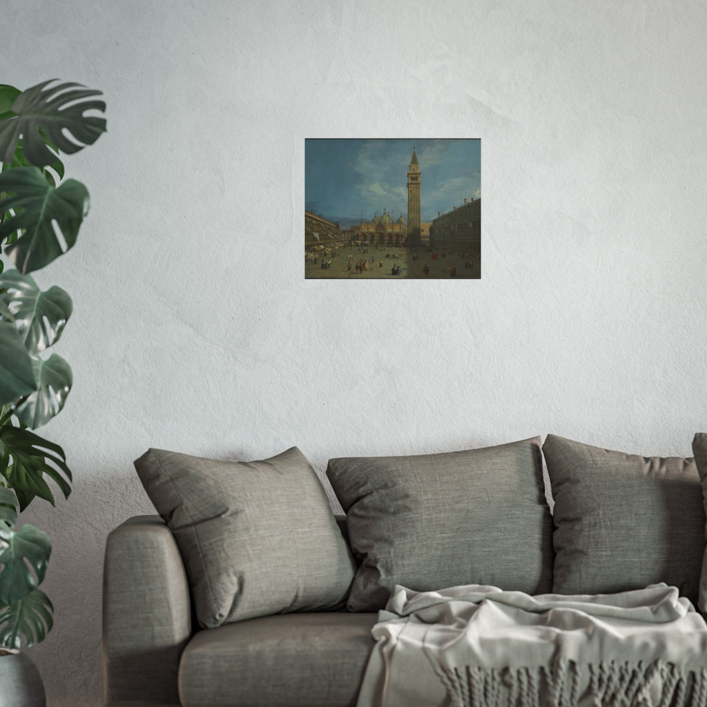 Giovanni Antonio Canal, il Canaletto - Piazza San Marco - WGA03883 | Fine Art Poster
