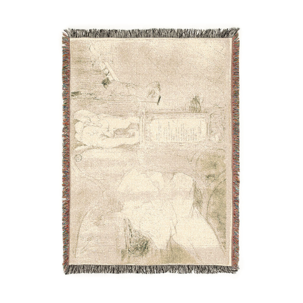 Henri de Toulouse-Lautrec - Cover for L'Estampe originale | Woven Tapestry Blanket