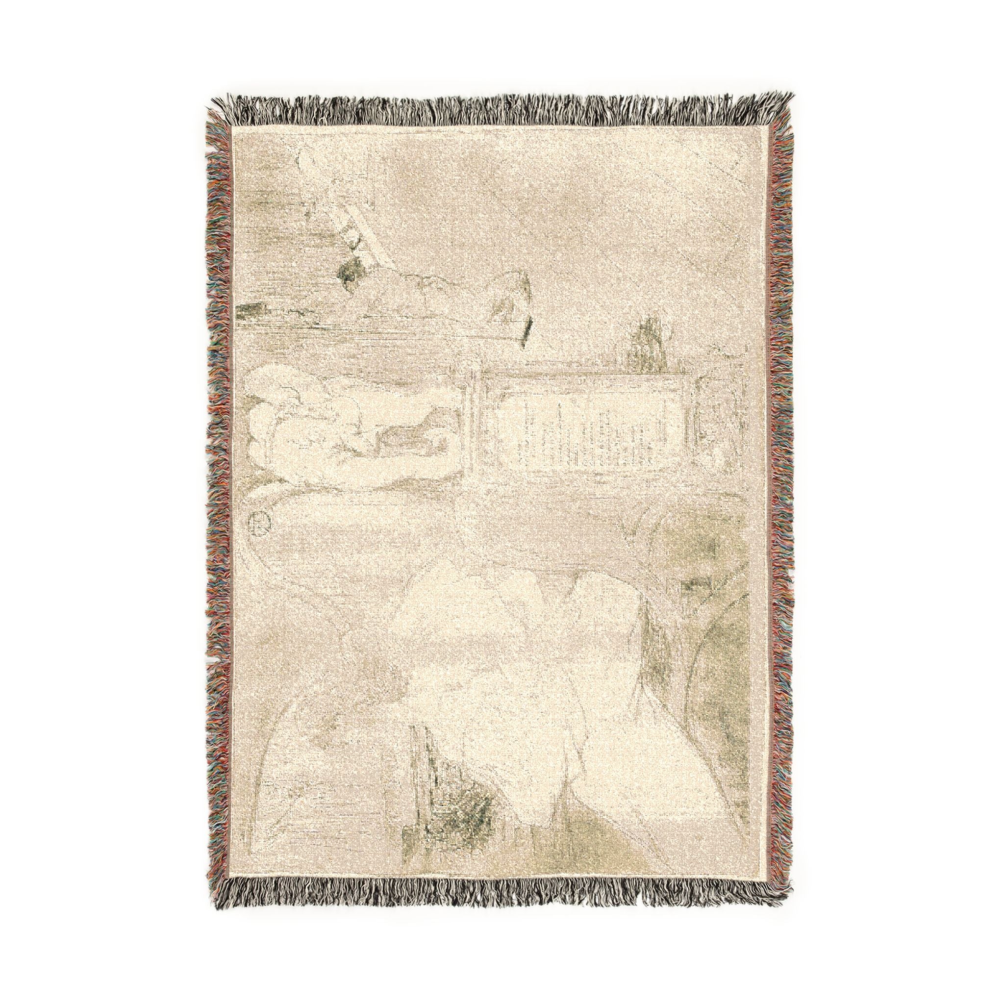 Henri de Toulouse-Lautrec - Cover for L'Estampe originale | Woven Tapestry Blanket